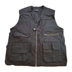 5.11 Vest Tactical Men's XL Series 80001 Hunting Cargo Pockets Utility Conceal